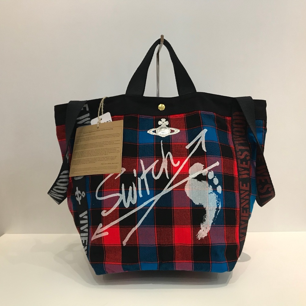 Vivienne Westwood Switch Runner Holdall Blue - L